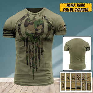 Personalized Swiss Veteran/ Solider Tshirt 3D Printed QTDT2106