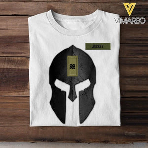 Personalized Irish Soldier/Veterans Tshirt Printed 22JUL-HY24
