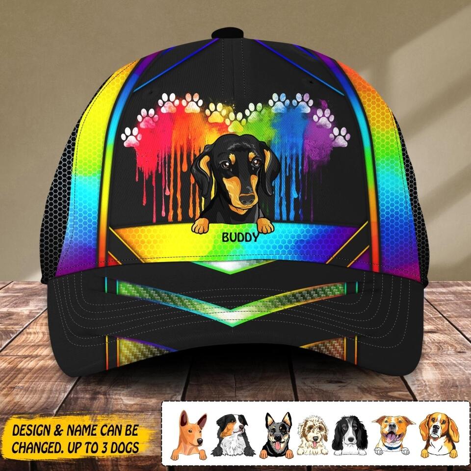 Personalized Dog Lovers LGBT Cap Printed NQDT2806