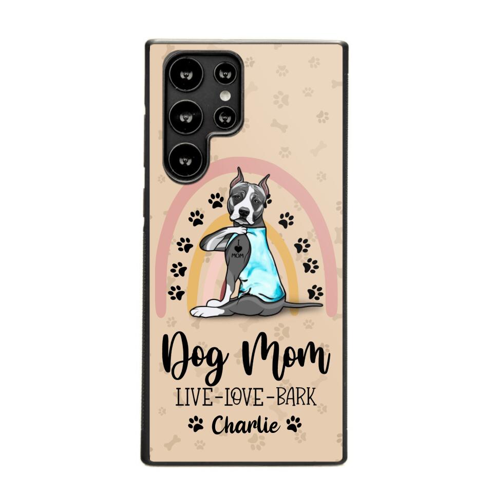 Personalized Dog Mom Like Love Bark Phonecase QTHC2906