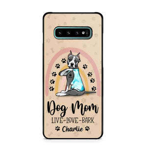Personalized Dog Mom Like Love Bark Phonecase QTHC2906