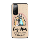 Personalized Dog Mom Like Love Bark Phonecase QTHC2906