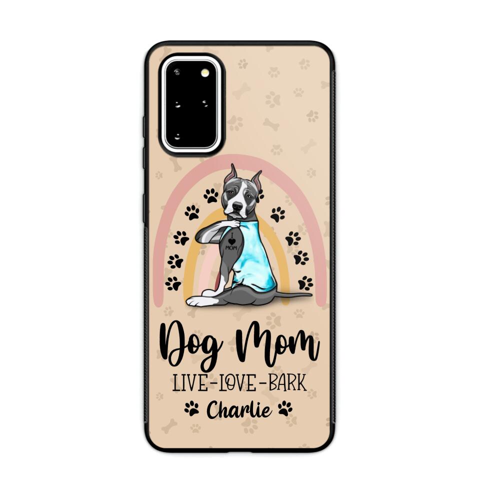 Personalized Dog Mom Like Love Bark Phonecase QTHC2906