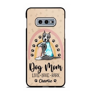 Personalized Dog Mom Like Love Bark Phonecase QTHC2906