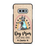 Personalized Dog Mom Like Love Bark Phonecase QTHC2906