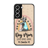Personalized Dog Mom Like Love Bark Phonecase QTHC2906