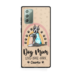 Personalized Dog Mom Like Love Bark Phonecase QTHC2906