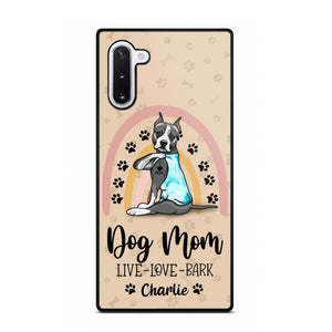 Personalized Dog Mom Like Love Bark Phonecase QTHC2906