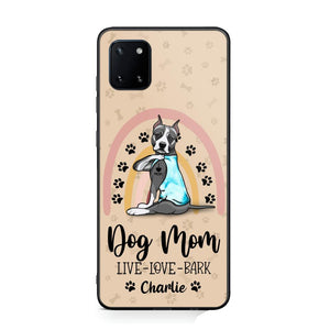Personalized Dog Mom Like Love Bark Phonecase QTHC2906