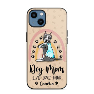 Personalized Dog Mom Like Love Bark Phonecase QTHC2906