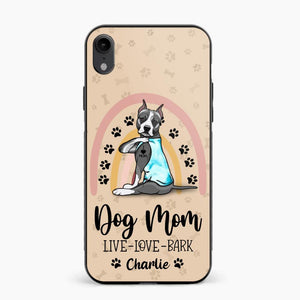 Personalized Dog Mom Like Love Bark Phonecase QTHC2906
