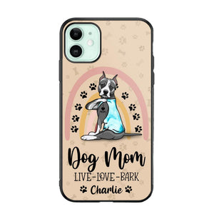 Personalized Dog Mom Like Love Bark Phonecase QTHC2906