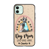 Personalized Dog Mom Like Love Bark Phonecase QTHC2906