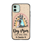 Personalized Dog Mom Like Love Bark Phonecase QTHC2906