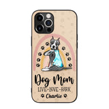 Personalized Dog Mom Like Love Bark Phonecase QTHC2906