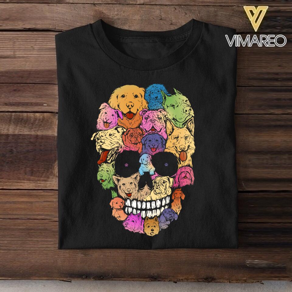 Personalized Dog Lovers Sku Tshirt Printed QTVQ2906