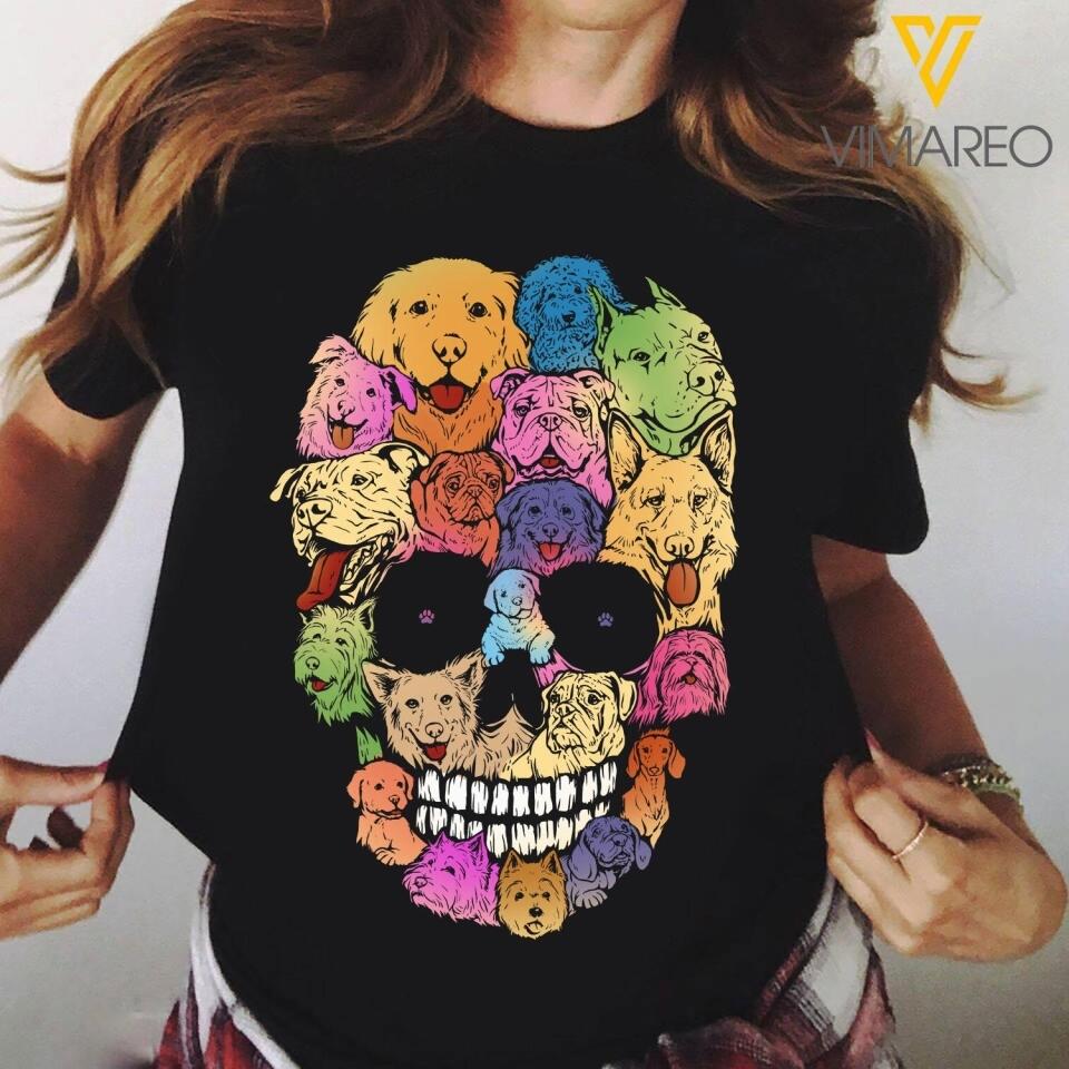 Personalized Dog Lovers Sku Tshirt Printed QTVQ2906