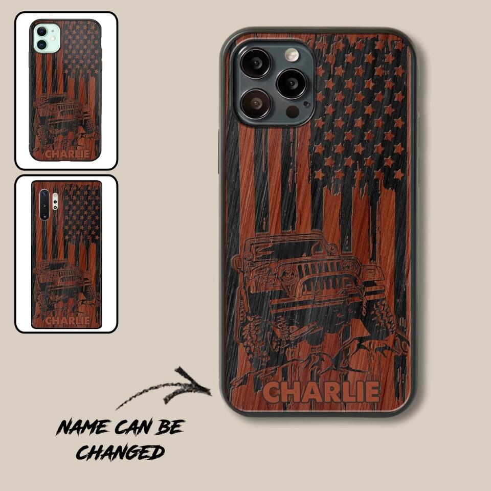 Personalized Jeep Phone Case Printed 22JUL-HC29