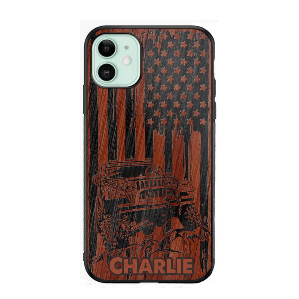 Personalized Jeep Phone Case Printed 22JUL-HC29