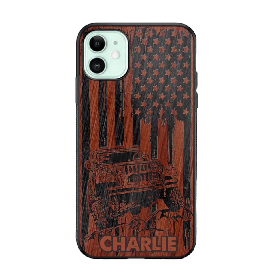 Personalized Jeep Phone Case Printed 22JUL-HC29