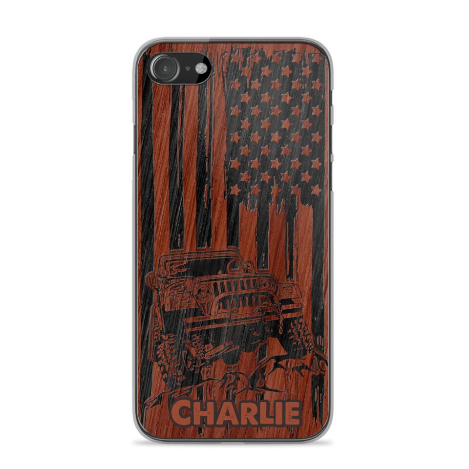 Personalized Jeep Phone Case Printed 22JUL-HC29