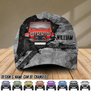 Personalized Jeep Cap Printed NQDT2906