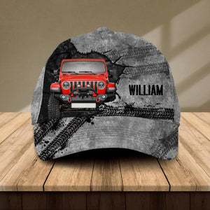 Personalized Jeep Cap Printed NQDT2906