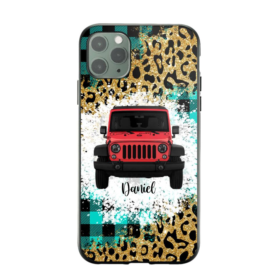 Personalized Jeep Phone Case Printed 22JUL-DT30