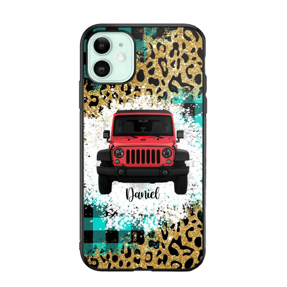 Personalized Jeep Phone Case Printed 22JUL-DT30