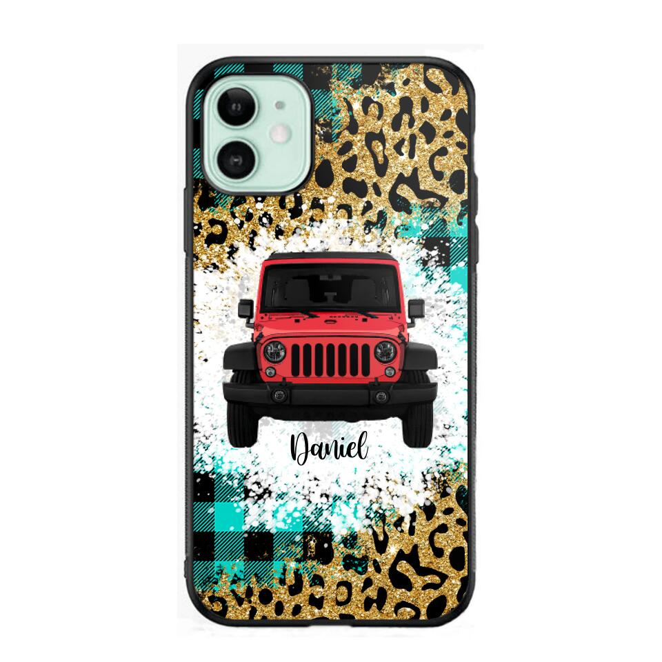 Personalized Jeep Phone Case Printed 22JUL-DT30