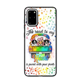 Personalized The Road To My Heart is Paved With Paw Prints Dog Phonecase NQDT3006