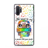 Personalized The Road To My Heart is Paved With Paw Prints Dog Phonecase NQDT3006