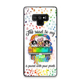 Personalized The Road To My Heart is Paved With Paw Prints Dog Phonecase NQDT3006