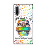 Personalized The Road To My Heart is Paved With Paw Prints Dog Phonecase NQDT3006
