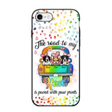 Personalized The Road To My Heart is Paved With Paw Prints Dog Phonecase NQDT3006