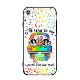 Personalized The Road To My Heart is Paved With Paw Prints Dog Phonecase NQDT3006