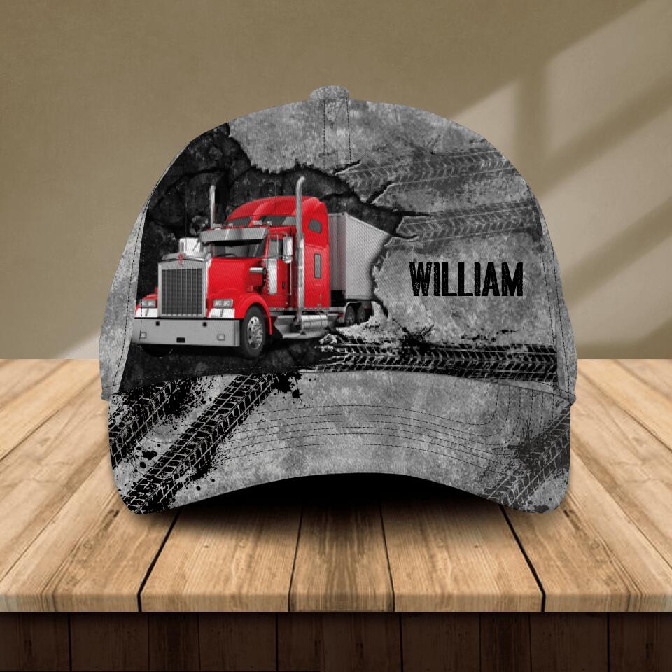 Personalized Truck Cap Printed NQDT2906