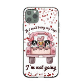 Personalized If I Can't Bring My Dogs I'm Not Going Phonecase NQHC3006