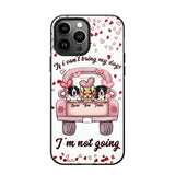 Personalized If I Can't Bring My Dogs I'm Not Going Phonecase NQHC3006