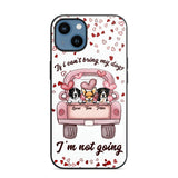 Personalized If I Can't Bring My Dogs I'm Not Going Phonecase NQHC3006