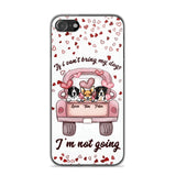 Personalized If I Can't Bring My Dogs I'm Not Going Phonecase NQHC3006