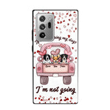 Personalized If I Can't Bring My Dogs I'm Not Going Phonecase NQHC3006