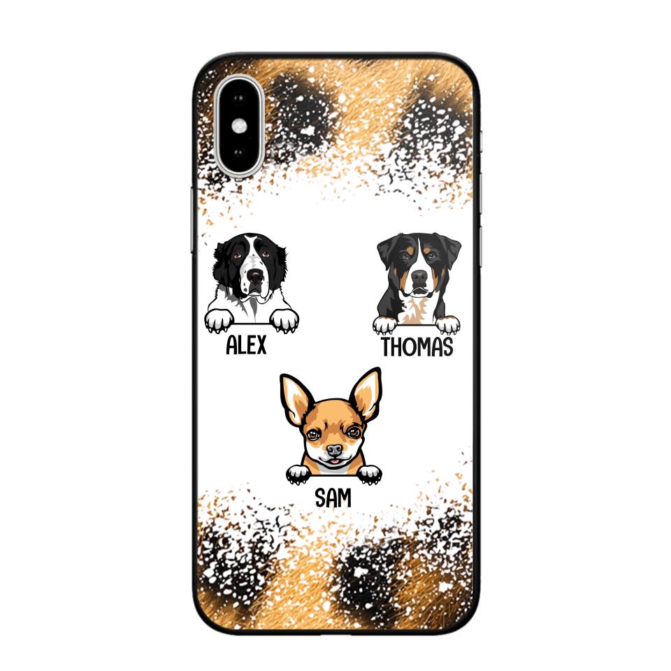 Personalized Dog Lover Phone Case Printed 22JUL-HQ30