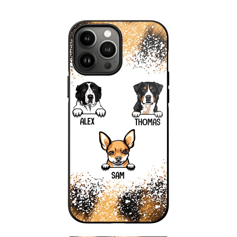 Personalized Dog Lover Phone Case Printed 22JUL-HQ30