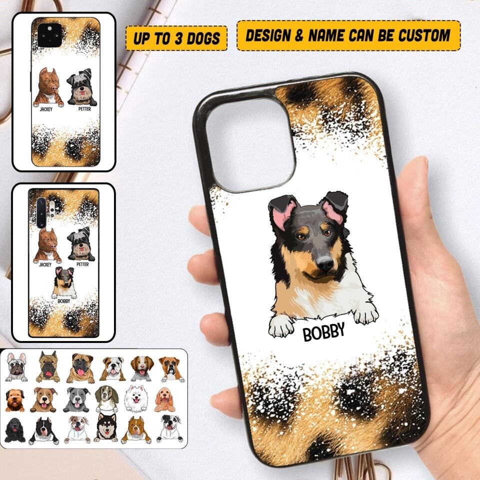 Personalized Dog Lover Phone Case Printed 22JUL-HQ30
