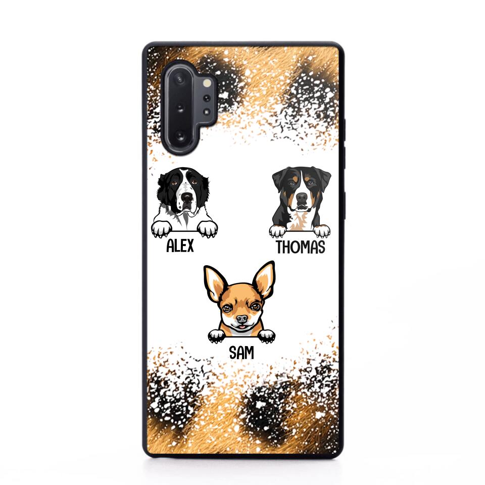 Personalized Dog Lover Phone Case Printed 22JUL-HQ30