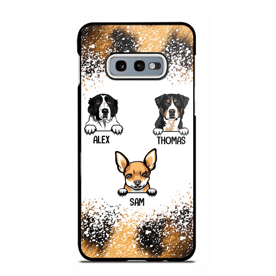 Personalized Dog Lover Phone Case Printed 22JUL-HQ30