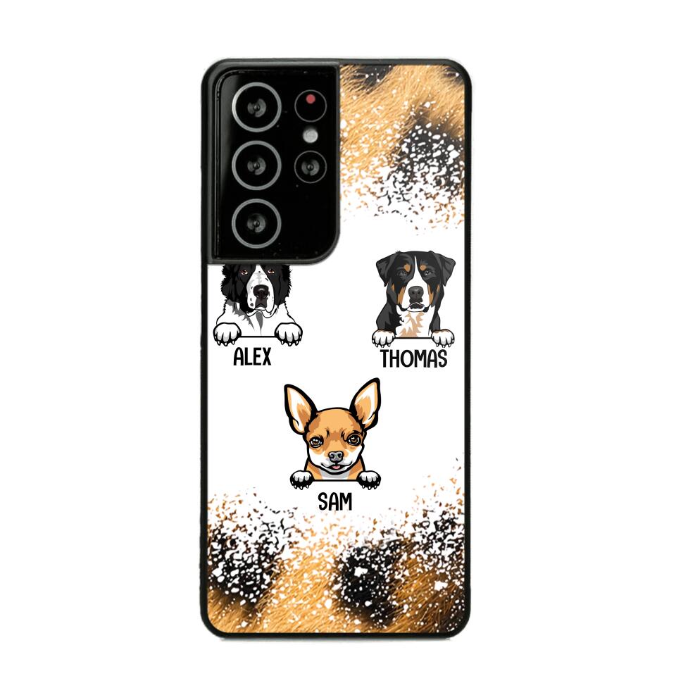 Personalized Dog Lover Phone Case Printed 22JUL-HQ30