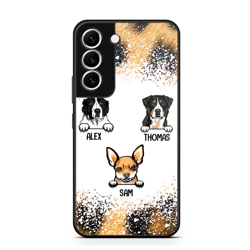 Personalized Dog Lover Phone Case Printed 22JUL-HQ30