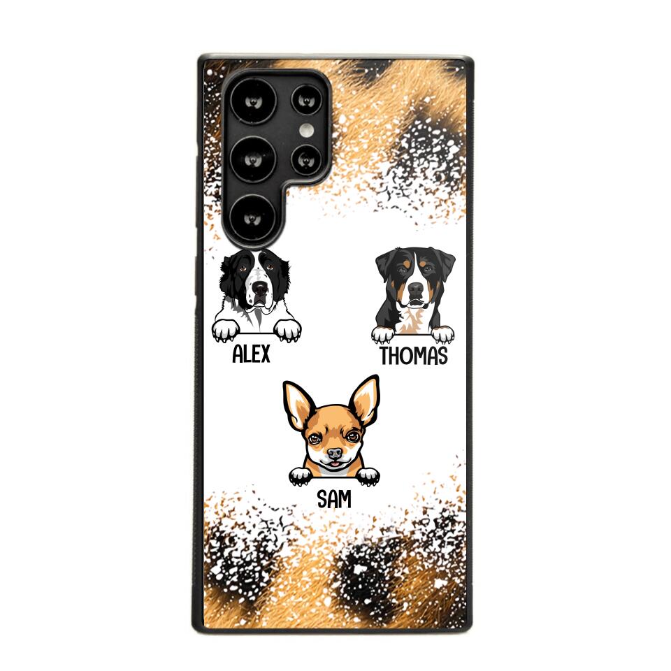 Personalized Dog Lover Phone Case Printed 22JUL-HQ30